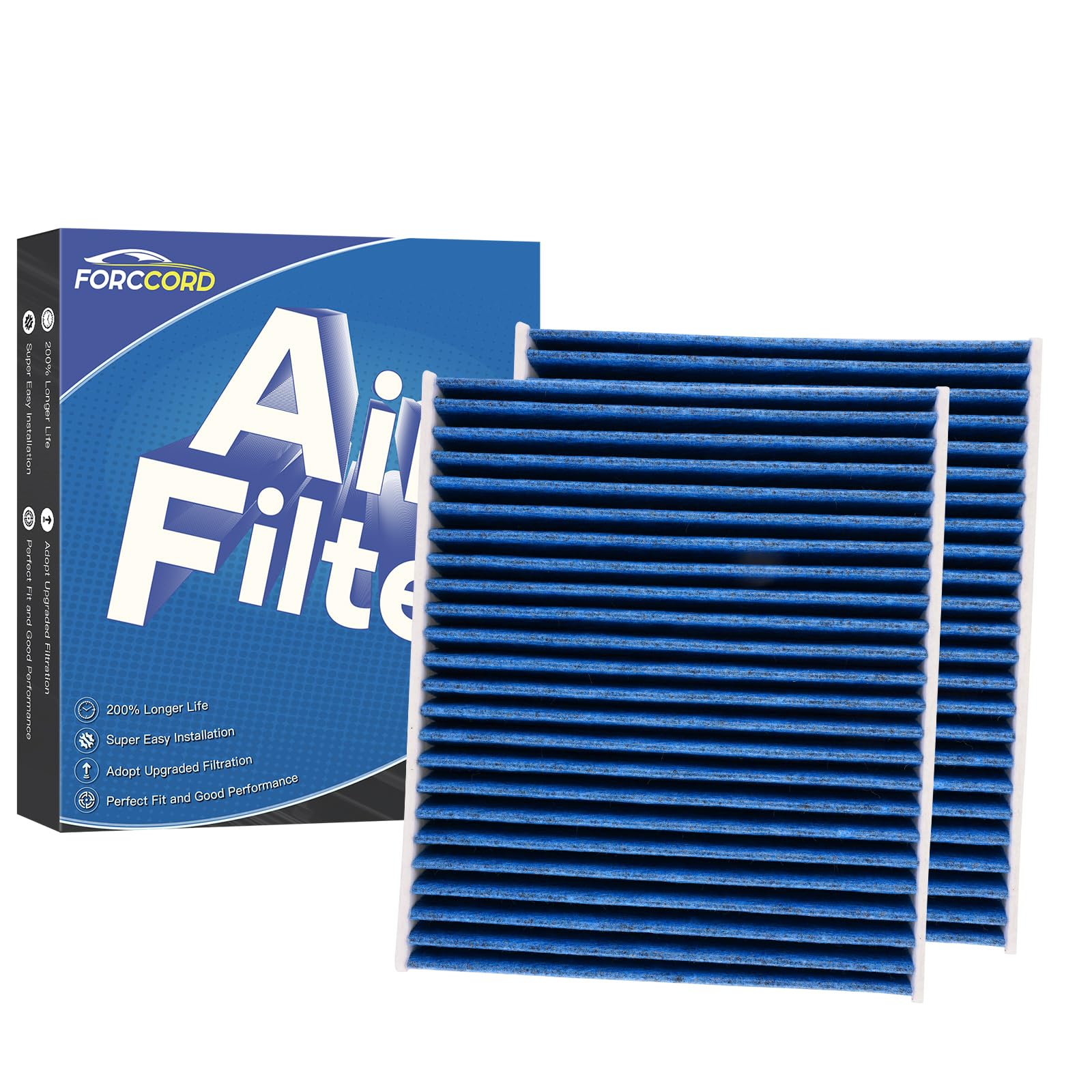 2-Pack Cabin Air Filters for Jeep Grand Cherokee 2022-2026