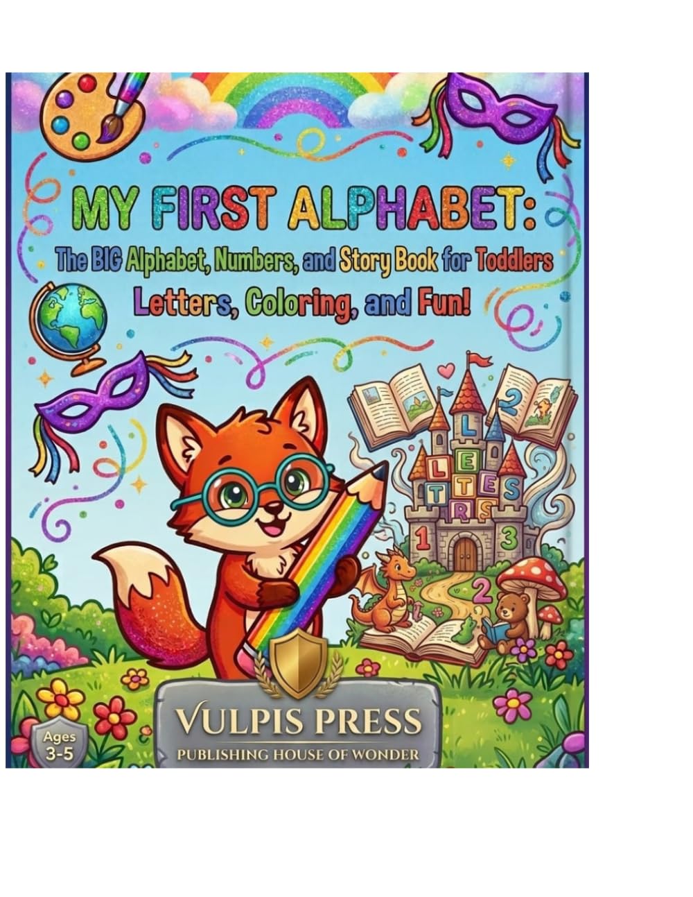 My First Alphabet": "The Big Alphabet Tracing Book for Toddlers