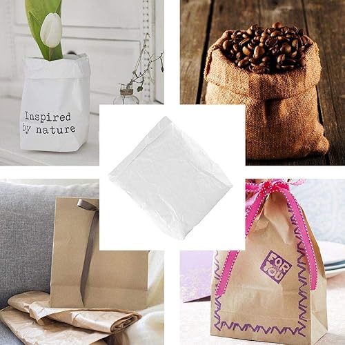 Miniatura 5 de TOPINCN Bolsa de almuerzo impermeable con aislamiento térmico para almacenamiento de papel kraft para mujeres y hombres, picnic al aire libre