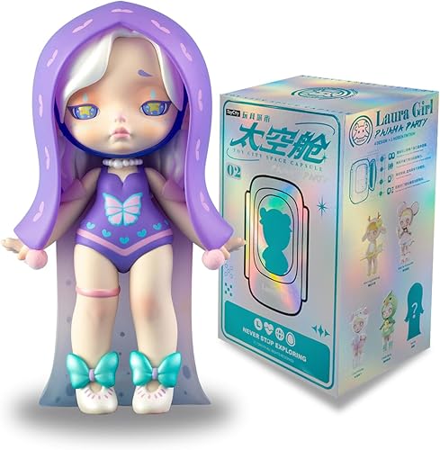 Caja ciega, cápsula espacial de pijama, serie de fiesta, 1 unidad, bonita caja ciega, figura de acción, juguetes coleccionables populares, regalo