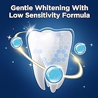 Vista 3 de Tiras blanqueadoras, tira blanqueadora de dientes, 60 tiras para dientes sensibles, kit de blanqueamiento dental profesional y seguro