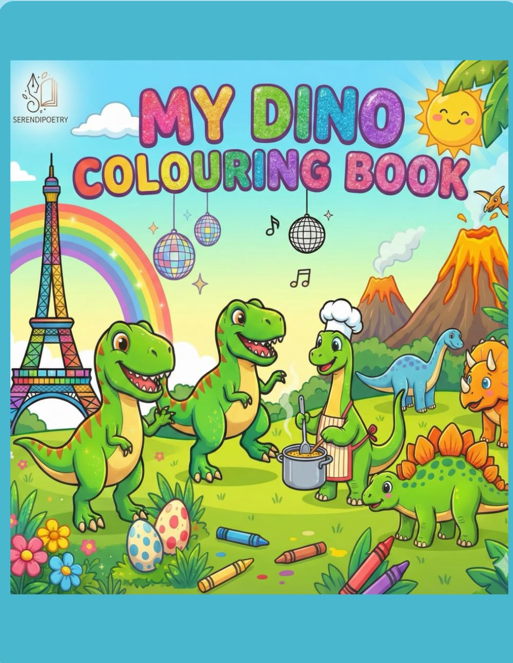 My Dino Colouring Book
