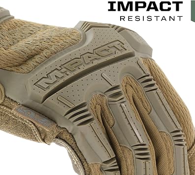 Mechanix Wear M-Pact Tactical Gloves, Brown, Large