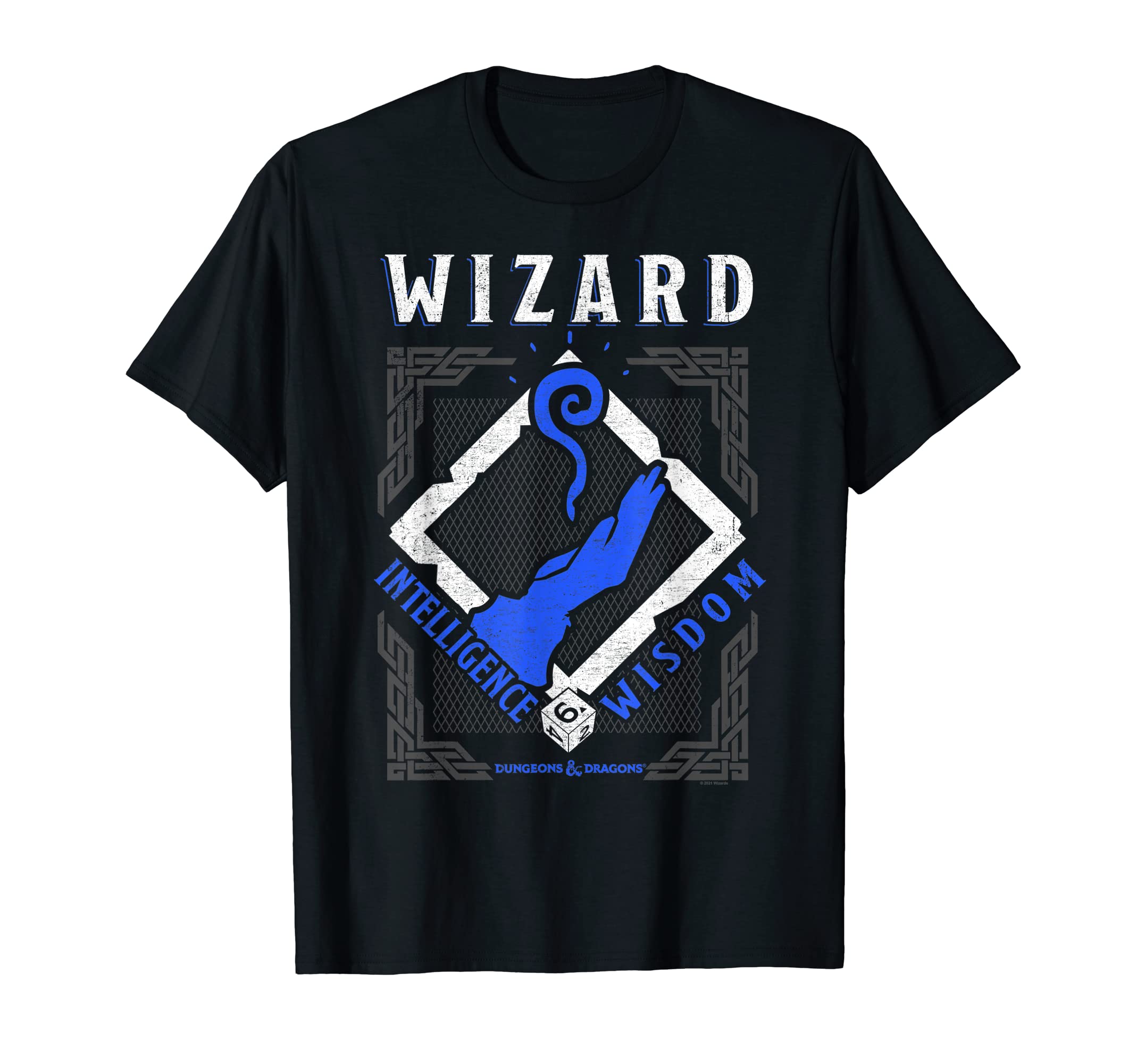 Dungeons & DragonsWizard Intelligence & Wisdom T-Shirt