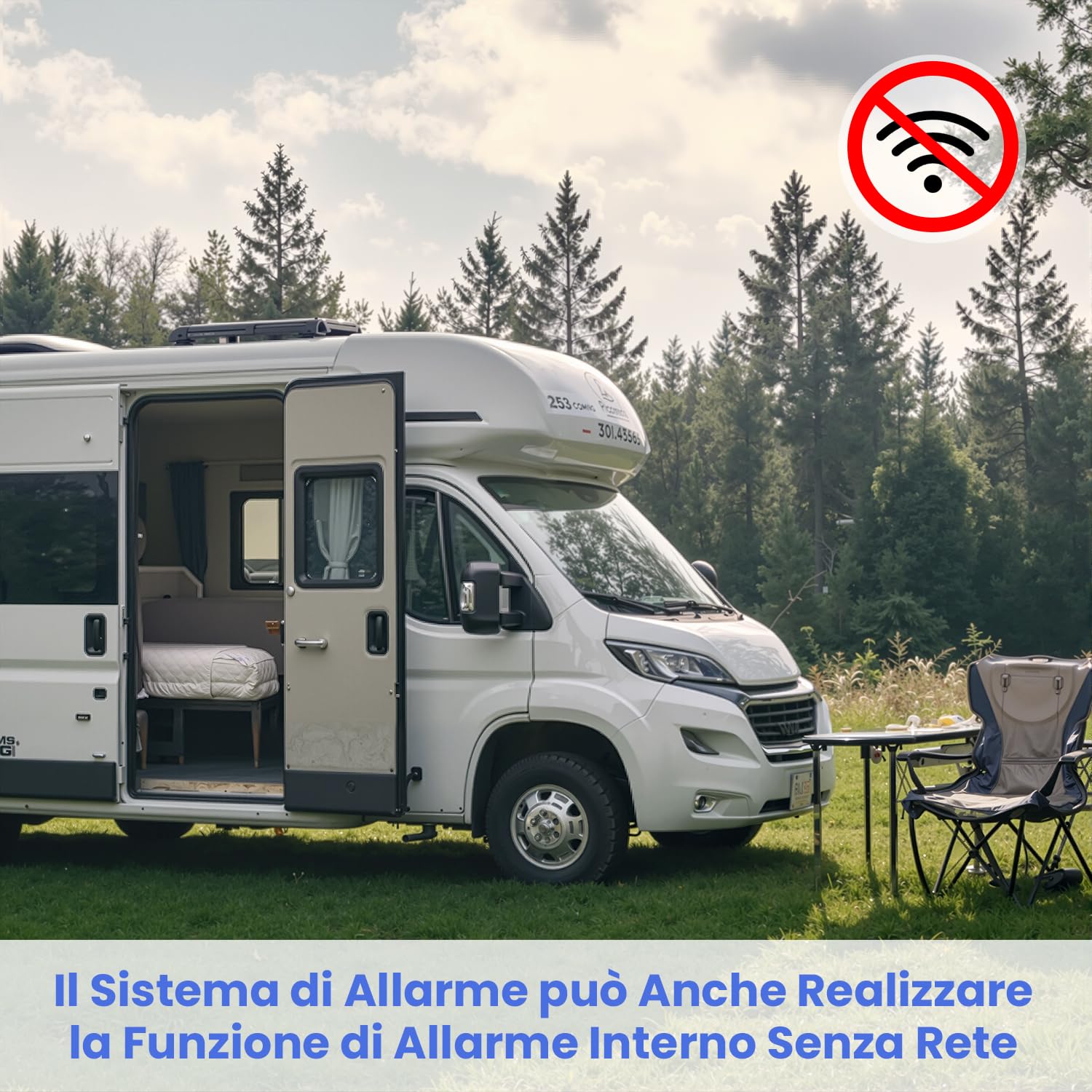 YISEELE Allarme Casa Senza Fili: Antifurto casa connettività 5 GHz Wi-Fi - Incluso 1 Sirena 125DB - 1 Pet Immunity PIR - 10 Sensori Porta/Finestra - 2 Telecomandi - 1 Hub - Compatibile Alexa & Google