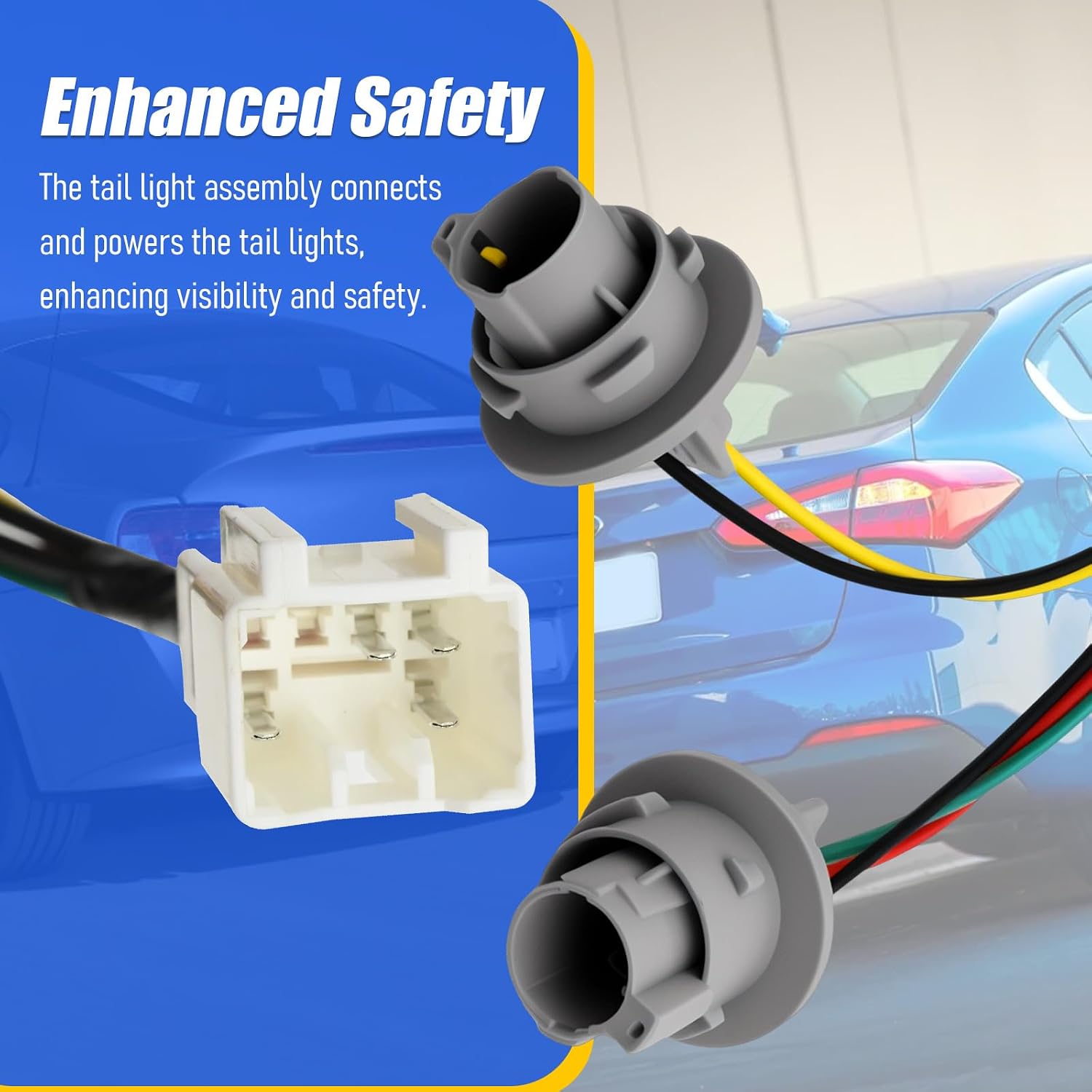92470-A7000 Tail Light Socket Wire Harness Fit for Kia Forte 2014 2015 2016