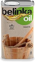 BELINKA Pflegeöl für die Sauna - 1 Liter Saunaöl - Natürliches Pflegeöl zum Schutz von Saunaholz - Schützt das Holz