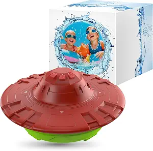 Floating Pool Alarm, 110dB Loud Safety Alarm for Inground & Above Ground Pools, Adjustable Sensitivity, 20'x40' Coverage, Child & Pet Protection
