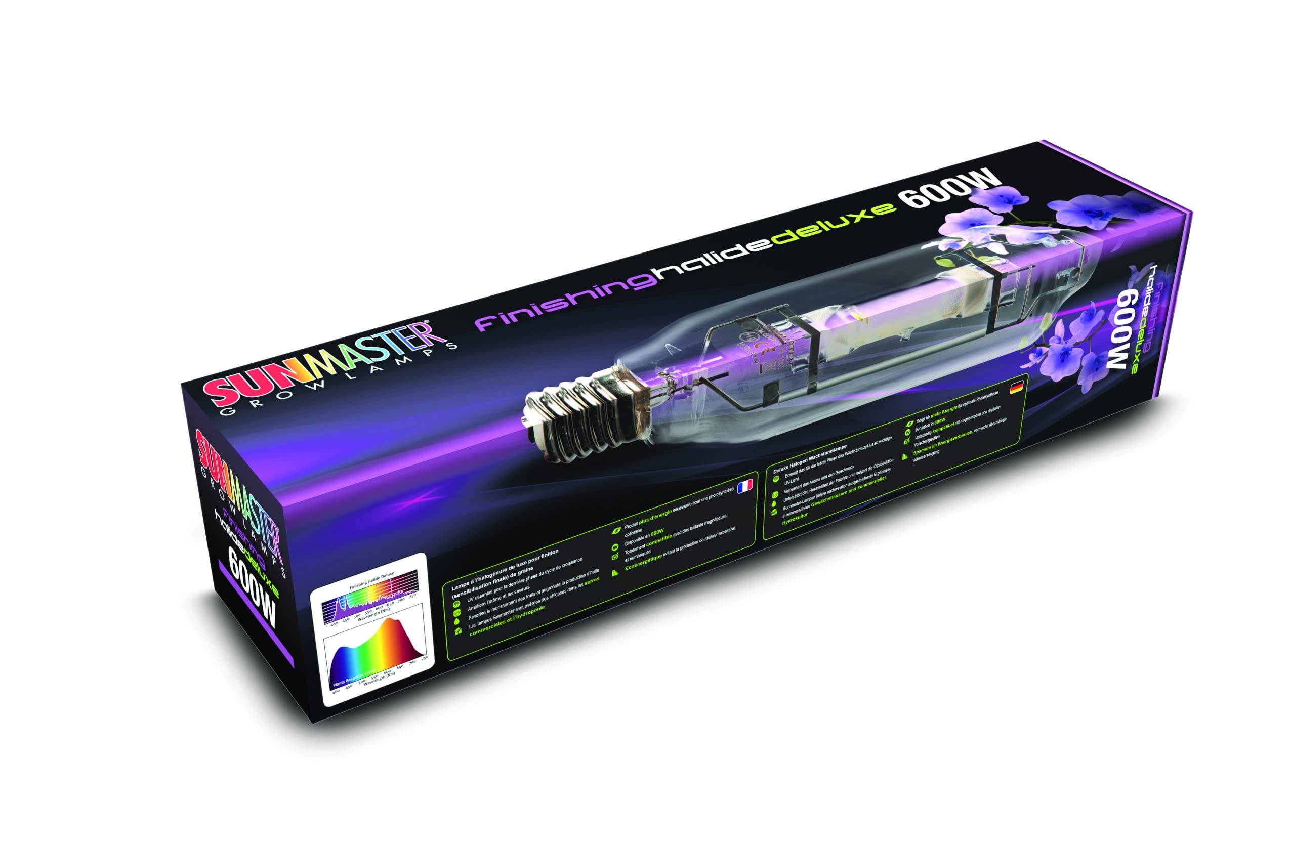 Ampoule MH 600W Finishing Halide Deluxe - SUNMASTER