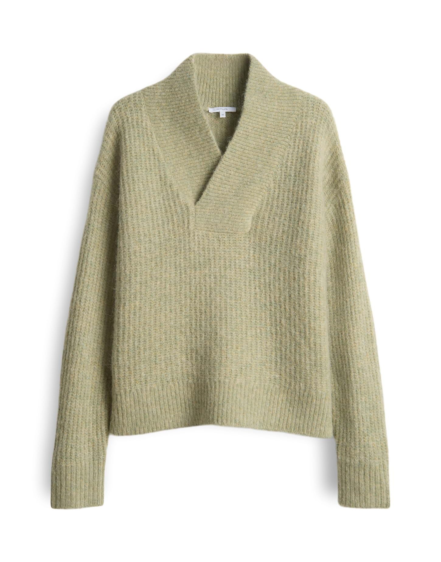OPUS Damen Pullover | PONELOPE Regular Strickpullover im Alpaka Wolle Mix