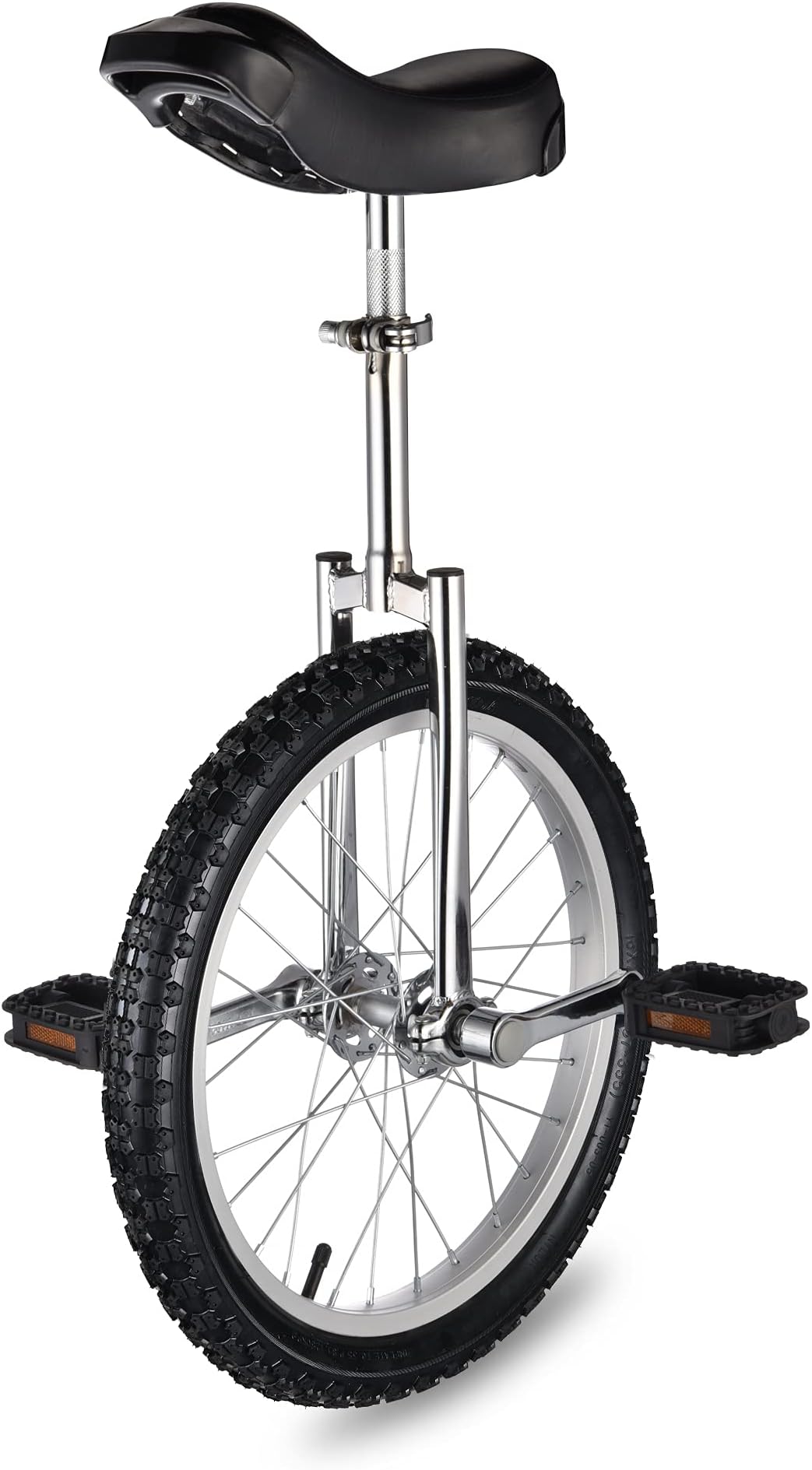 16/18/20/24 Inch Wheel Outdoor Unicycle Adjustable Seat Exercise Bicycle Fit Adults Kids Outdoor Sports Fitness Exercise, for Choice