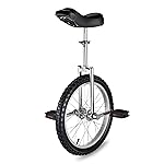 AW Silver 18 Inch Wheel Unicycle Leakproof Butyl Tire Wheel Cycling Outdoor Sports Fitness Exercise Health