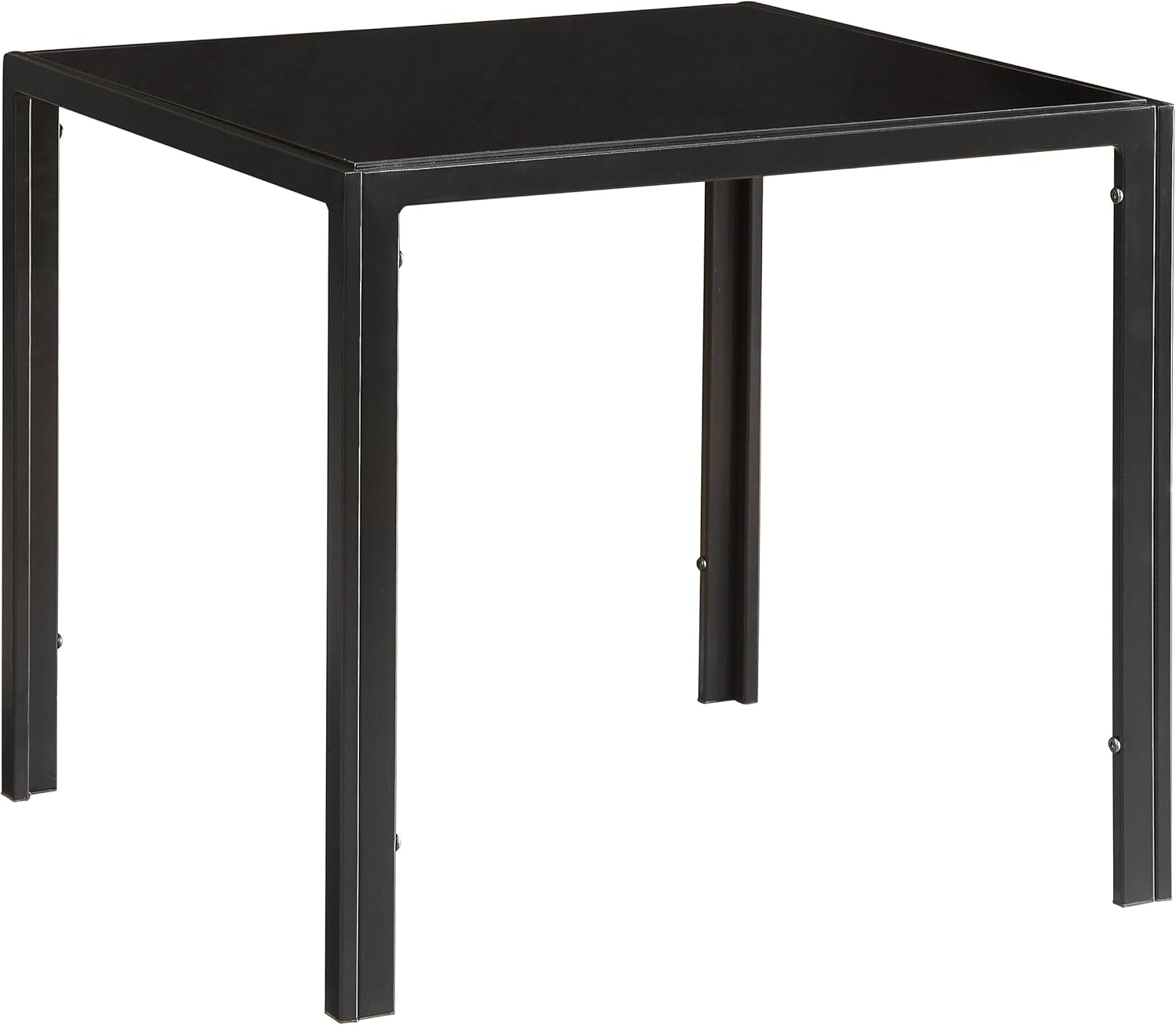 Coaster Home Furnishings - Brock - Glass and Metal - 3-Piece Rectangular Coffee Table Set with Tempered Glass Tops and Powder-Coated Metal Frame - Contemporary Style - Living Room - Black - 720457