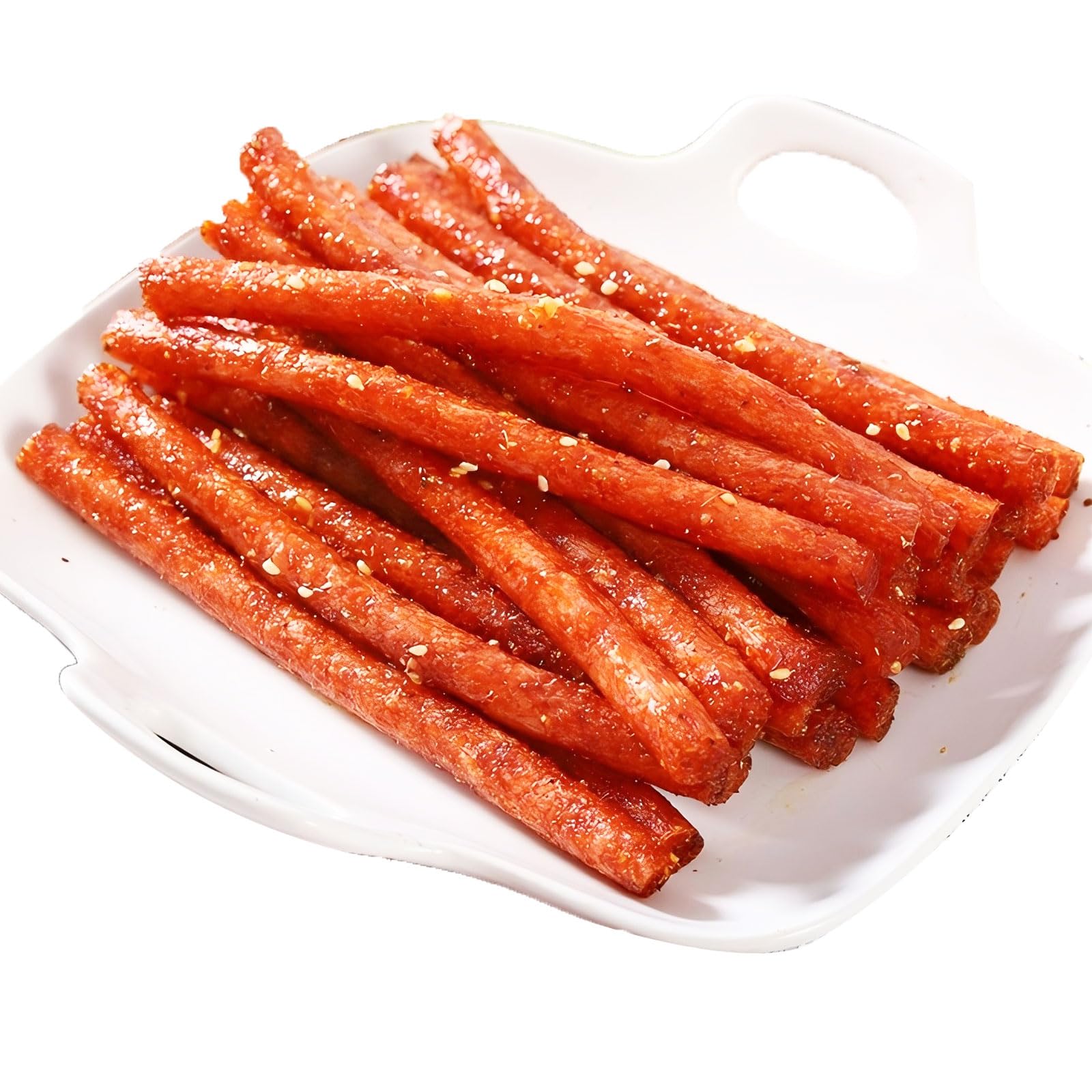 Mkostlich Latiao Spicy Strips, Pack of 3, Gluten Latiao, Latio Spicy Sticks, Lataio Latio for Office, Casual Snack (2.39oz/Pack)