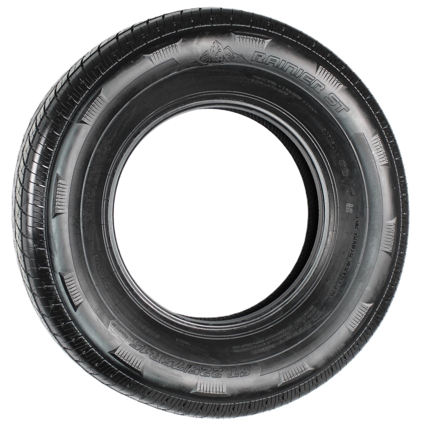 Amazon.com: eCustomrim ST225/75R15 Steel Belted Radial Trailer 