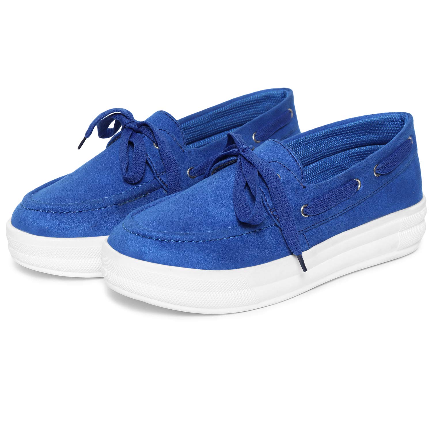 PrasKing Stylish High Top Stylish Sneaker Shoes for Women (Royal Blue, Numeric_5) (B08BRGT7YM) Amazon Price History, Amazon Price Tracker