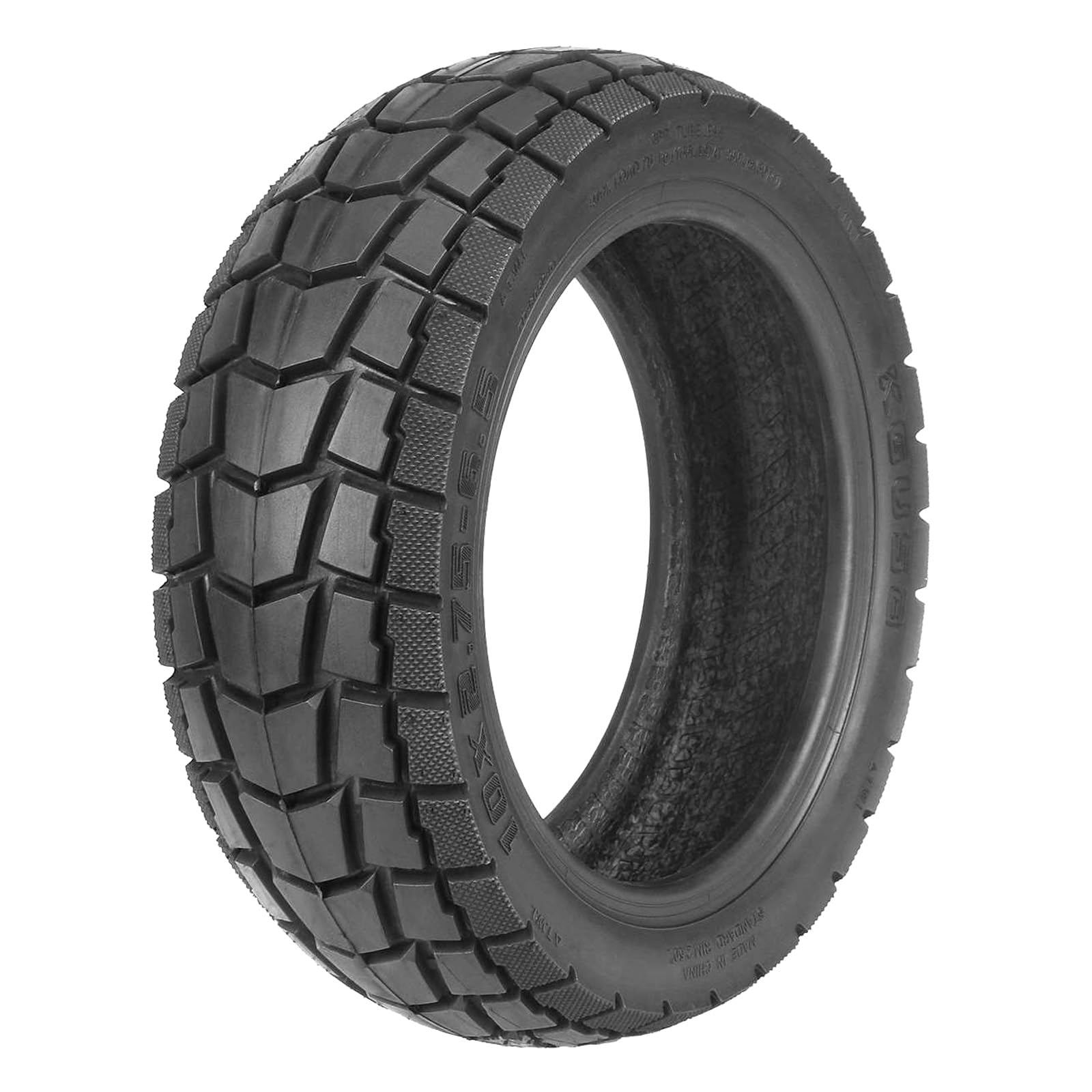 10 x 2,75-6,5 Pneu Tubeless avec Chambre à Air pour Kukirin G2 Master / G3 | Trottinettes Electriques 10 Pouces Pneu de Remplacement (Tubeless + Chambre à air)