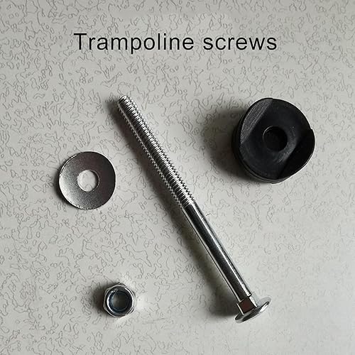 Miniatura 5 de Tornillos para trampolín, accesorios para cama elástica, tornillos para fijar el trampolín, paquete de 10, adecuados para trampolines grandes y