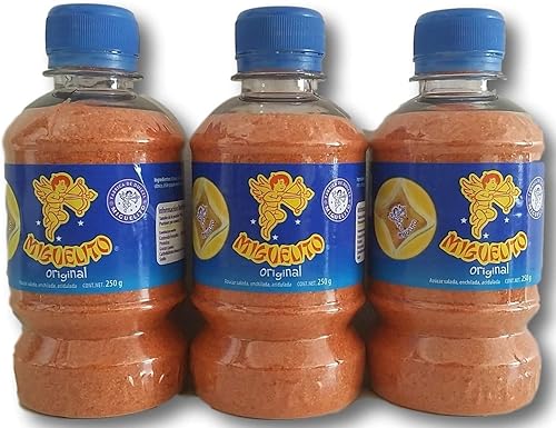 Miguelito El Original Mexican Candy Chili Powder 3 botellas de 250 g 88 oz cada una Miguelito El Original Mexican Candy Chili Powder 3 botellas de 250 g 88 oz cada una