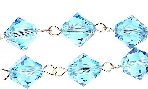 Vista 2 de Rosaries Coronilla de San Peregrino hecha con piedras preciosas, cristal de Europa central o madera (Patrón Santo de los pacientes con cáncer)