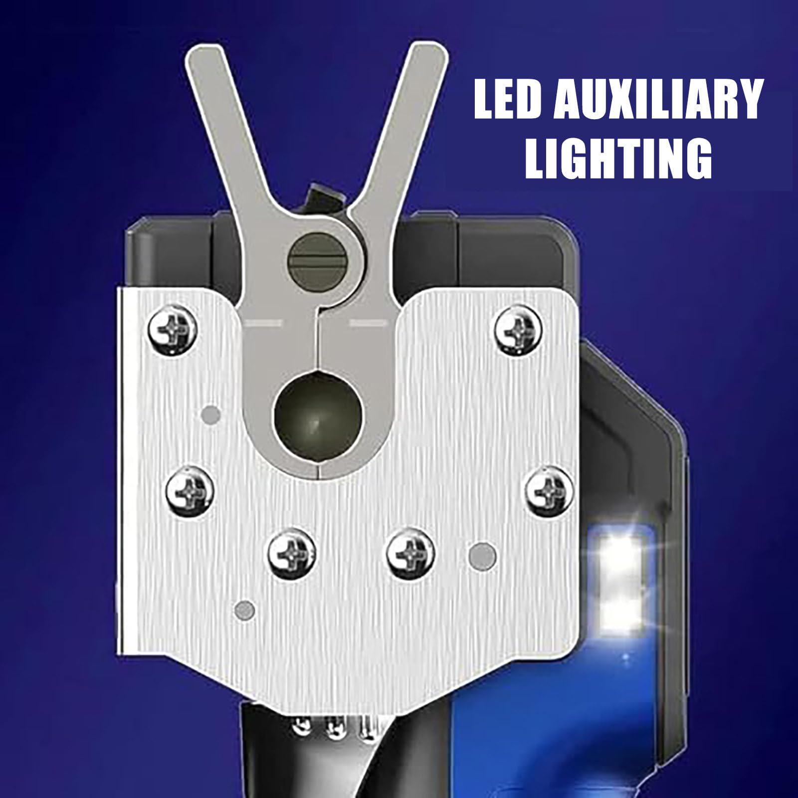 Herramienta de ensanchamiento eléctrica inalámbrica con luz LED, carga rápida, compatibilidad métrica dual y pulgadas para expansión de tuberías de cobre, herramienta de fontanería profesional