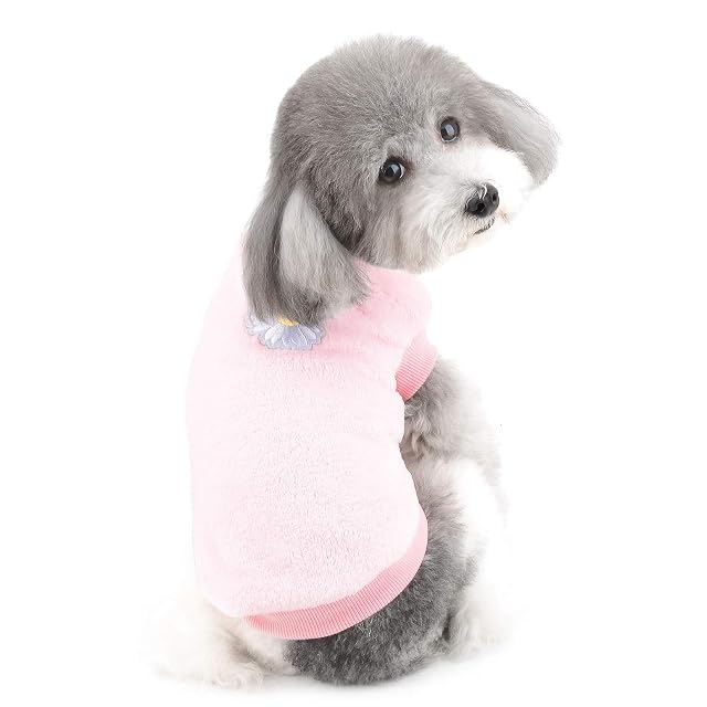 Foto 2 de 8 de ZUNEA Jerséis para Perros Pequeños Ropa Invierno Cálido Abrigo Chaqueta Forro Polar Cachorros Suéter Suave…