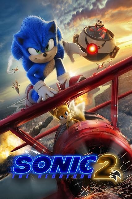Sonic The Hedgehog 2 Movie Poster 2022 Print Unframed A1 A2 A3 A4 A5 Maxi Art Wall Art Home Decor Movies Cinema Disney #11 (A5 - 148mm x 210mm)