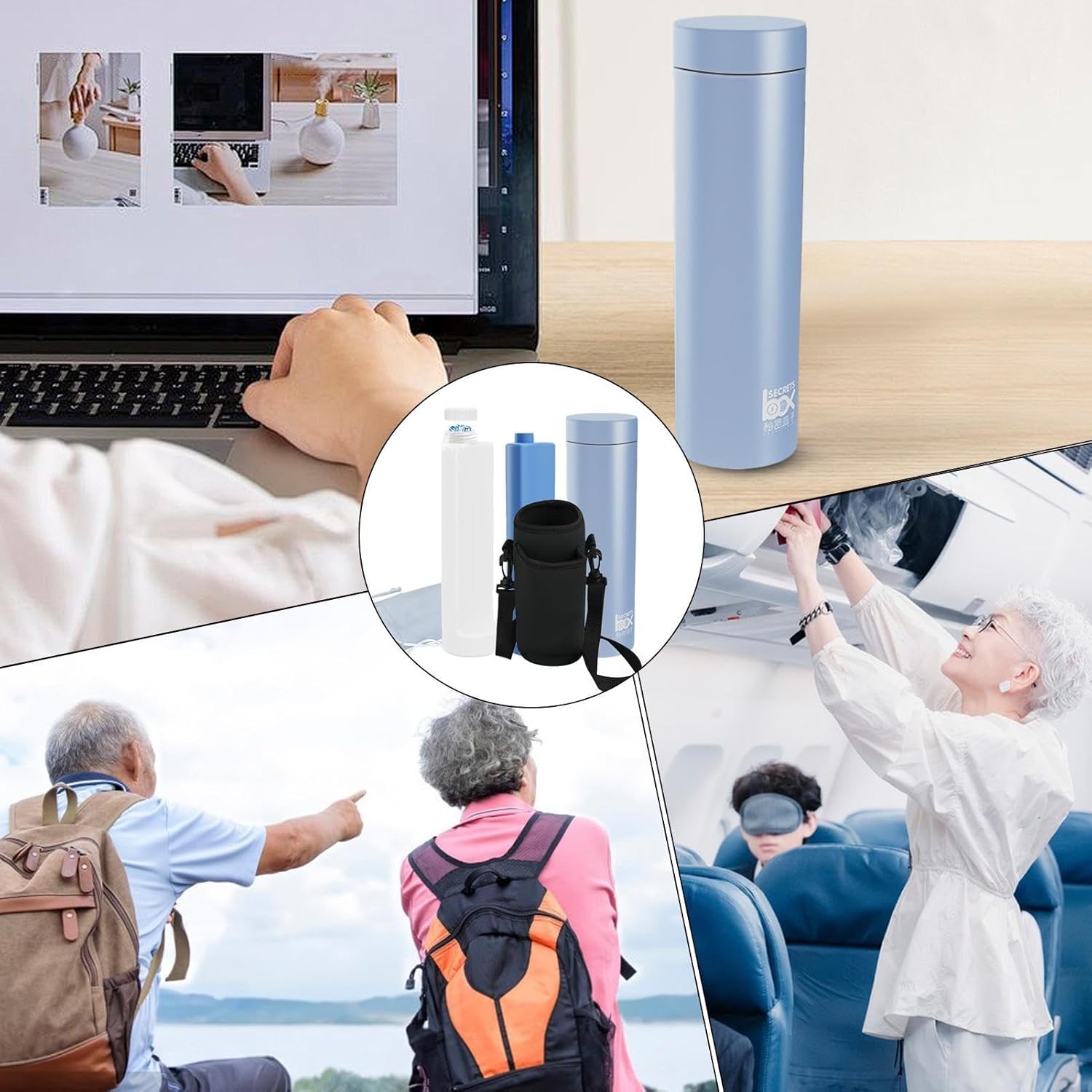 出し入れしやすいおくすりケース（Ｍ） - 株式会社リヒトラブ ペンクーラーケース、薬クーラートラベルケース、薬ケース、旅行薬オーガナイザー、ポータブル薬クーラー、トラベルケース、長距離旅行用トラ