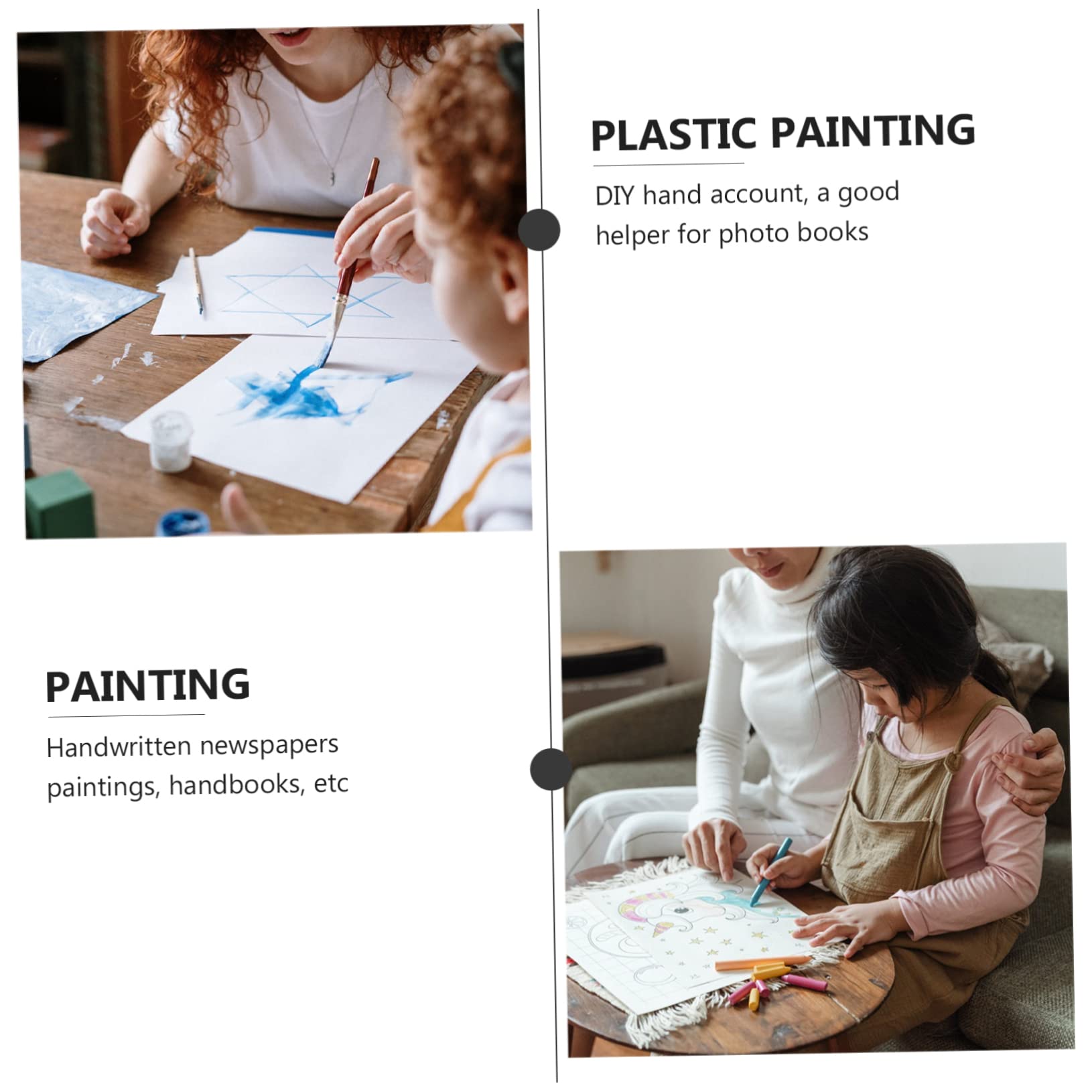 21pezzi Stencil per Template Riutilizzabili per e Creativi Set per attività Decorazioni