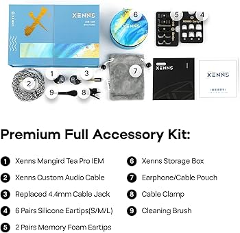 XENNS Mangird Tea PRO 有線イヤホン XENNS Mangird Tea Pro 2DD+6BA In-Ear Headphone