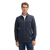 TOM TAILOR Felpa con Collo Alto, Uomo