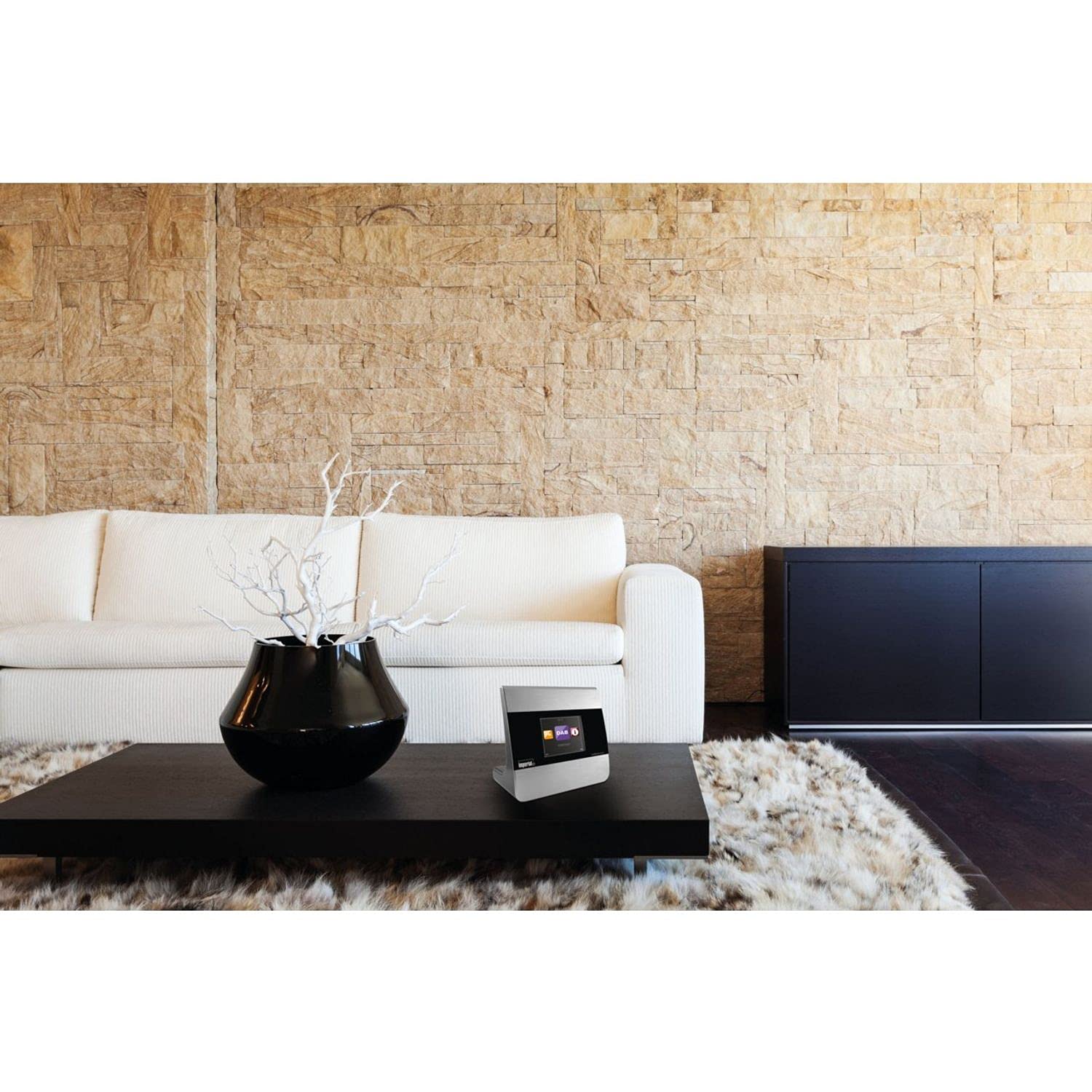 Imperial Dabman I400 Internet Radio Adapter, DAB+, Bluetooth, Multiroom, WLAN, LAN, Argento