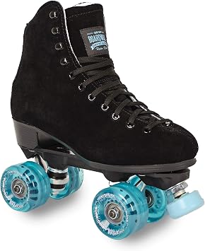Boardwalk Black Outdoor Roller Skate - Blue Motion Mens 11 - Womens 12