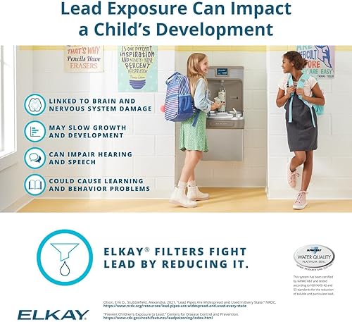 Miniatura 3 de Elkay 51300C WaterSentry Plus - Filtro de repuesto rellenos de botella color blanco