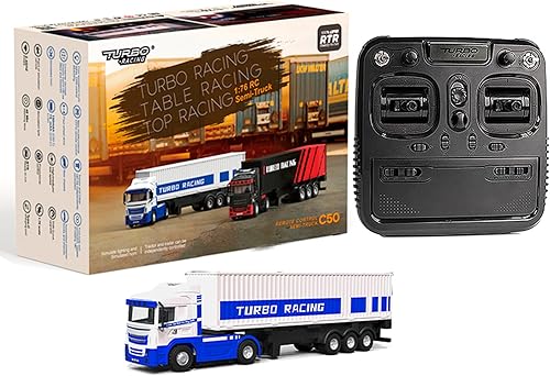 Miniatura 19 de Turbo Racing C61 1:76 Escala Drift RC Car con Gyro Mini Full Proporcional RTR 2.4GHZ Control remoto con 2 carrocerías reemplazables (morado)