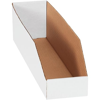Top Pack Supply Open Top Bin Boxes, 4