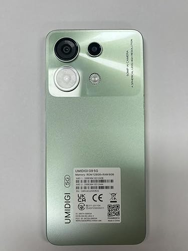 Miniatura 8 de UMIDIGI Teléfono celular G9 5G, teléfonos Android 14 desbloqueados, 12 (6+6) GB +128GB1TB TF Expand, 5G Dual SIM, cámara de 50MP, pantalla HD+ 90Hz
