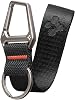Spigen Carabiner key ring with band and keychain – black