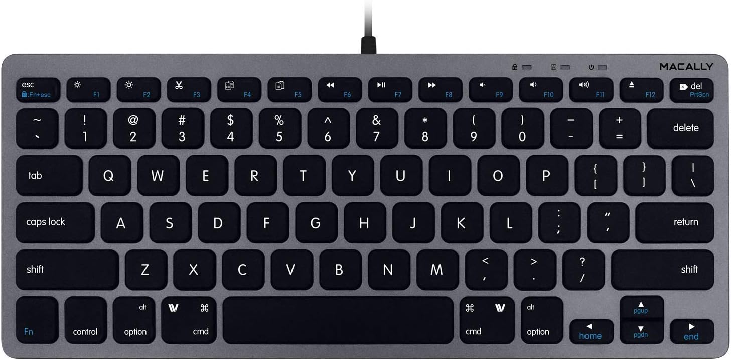 tastiera macally senza fili per mac