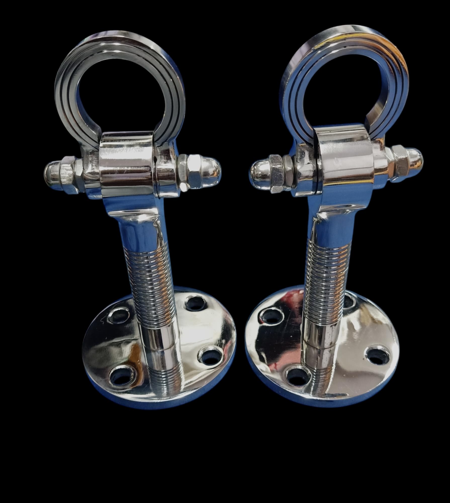 8 inch Height Heavy Duty NO 1 KADA for Patio JHULA, Superior HI-Grade Quality Life TIME WARRENTY, KADA Patio Swing, Hammock Swing 25mm Rod Weight Capacity of 1000KG, (Pack of 2PCS) KKRIYA HOME DECOR. 1