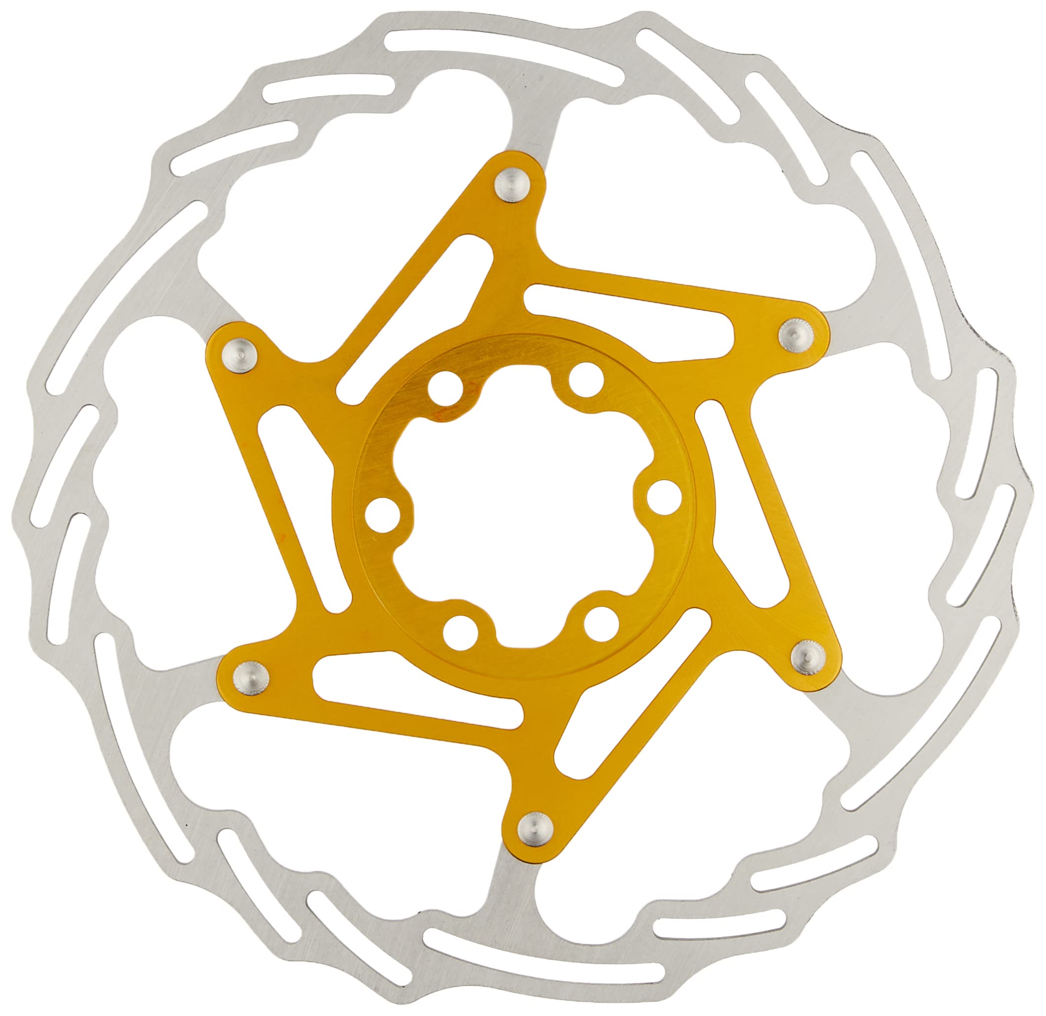 Amazon | XON(エックスオン)XBR-07 ブレーキローター 160 ゴールド 6穴