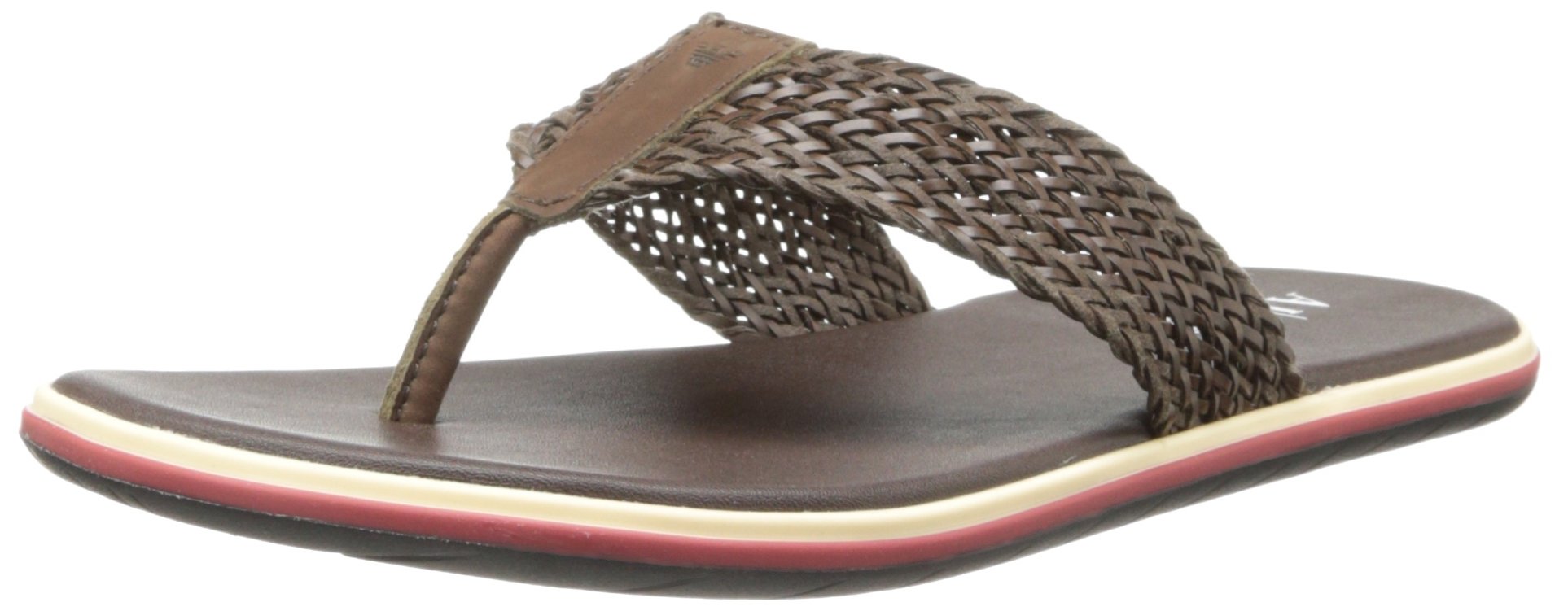 Armani Jeans Men's Woven Strap Flip Flop