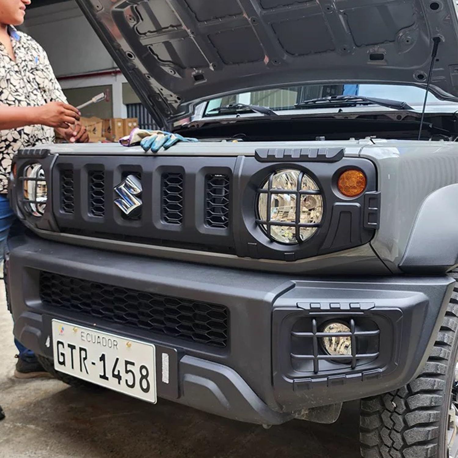 Amazon.com: for Suzuki Jimny JB64 Sierra JB74 Headlight Cover, Fog