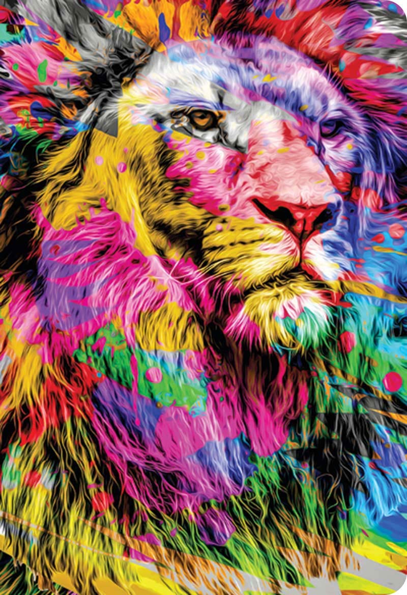 Bíblia NTLH YouVersion The Lion Colorida: Nova Tradução na