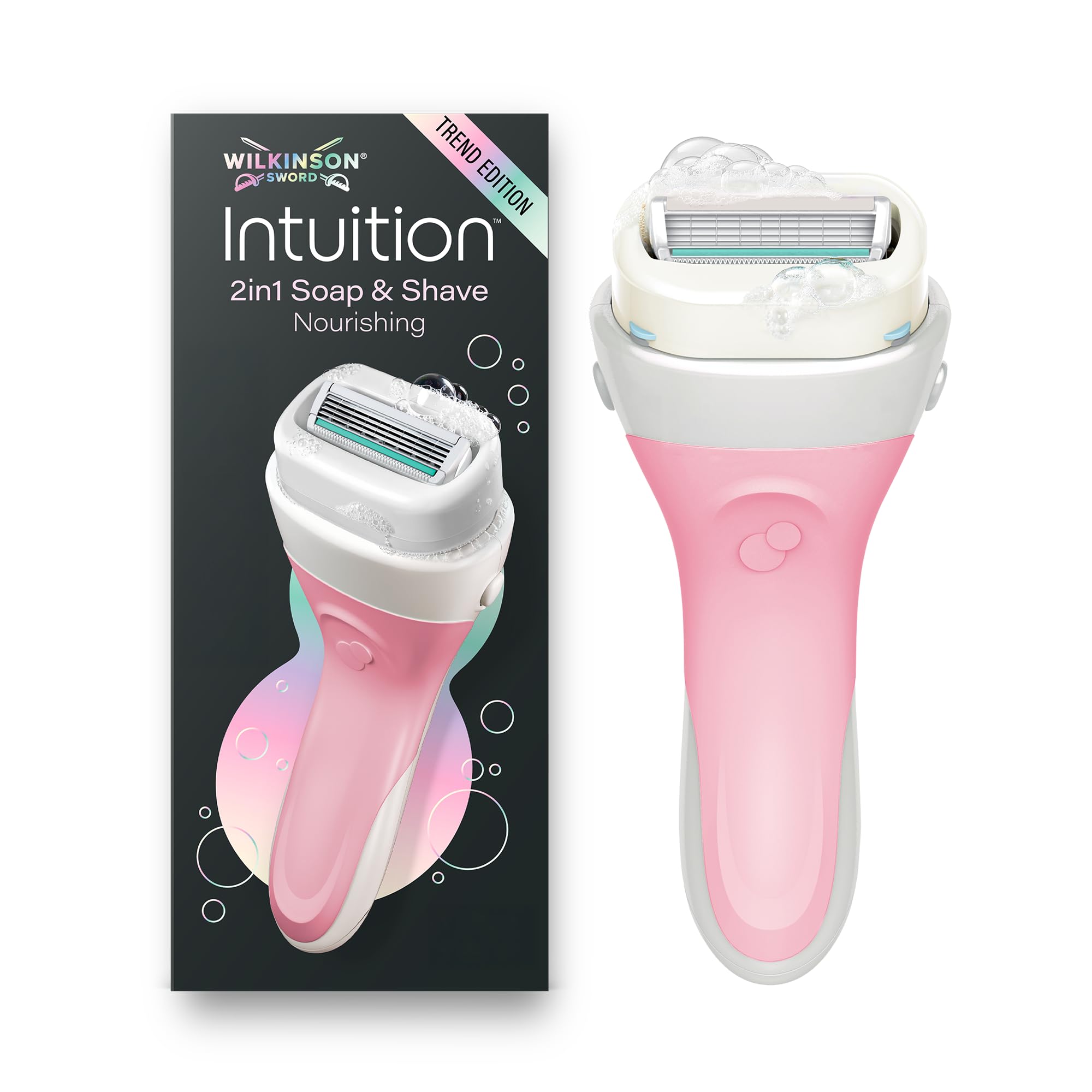 Wilkinson Sword Women's Intuition 2-In-1 Nourishing Razor