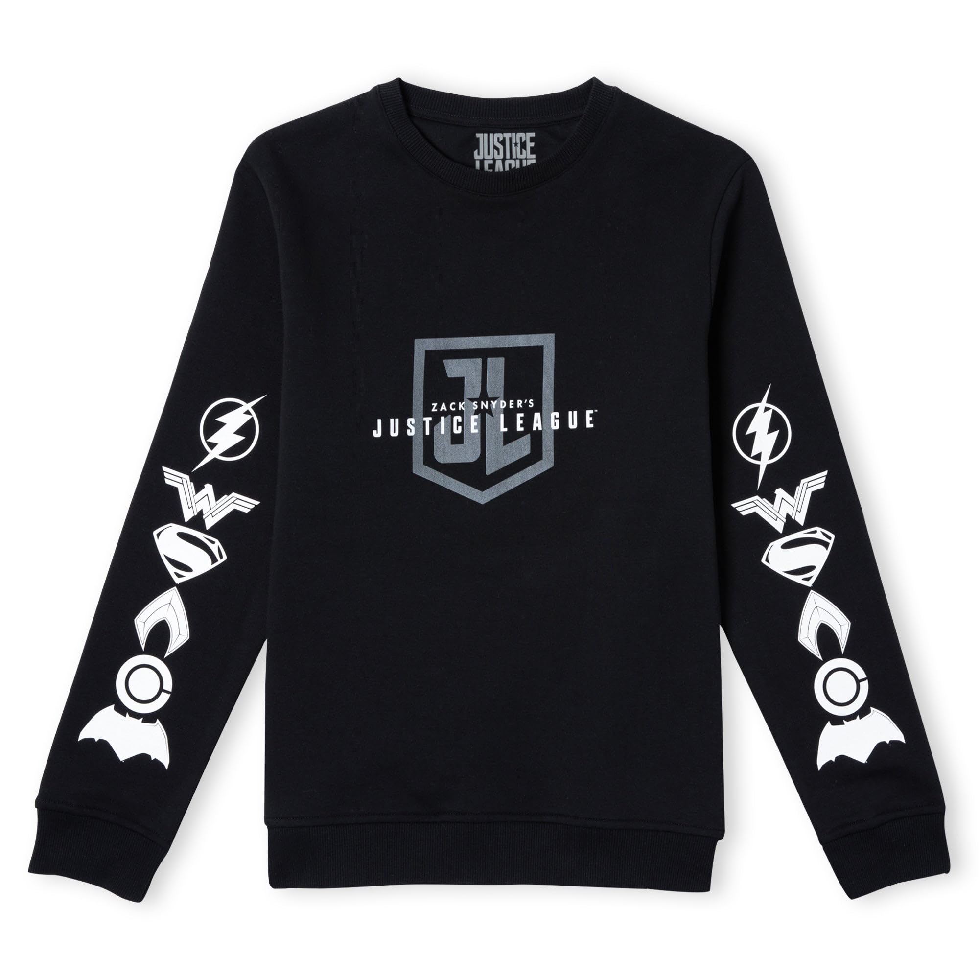 Justice League Zack Snyders JL Unisex Sweatshirt - Black - XL