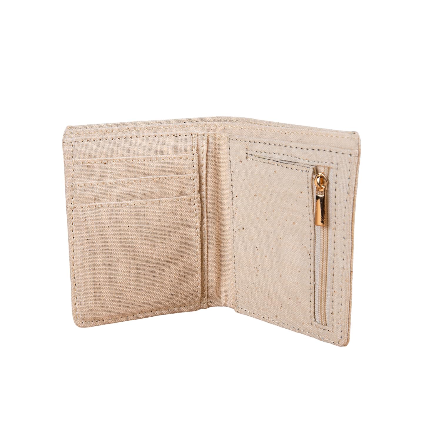 kdp enterprise Khadi Wallet for Men, RFID Blocking, Traditional Wallet with Card Slots & Cash Compartments Handwoven Khadi,3 Card Slots, Zippered Coin Pocket, Ideal for Daily Use, Travel&Gift for Men-picture-23