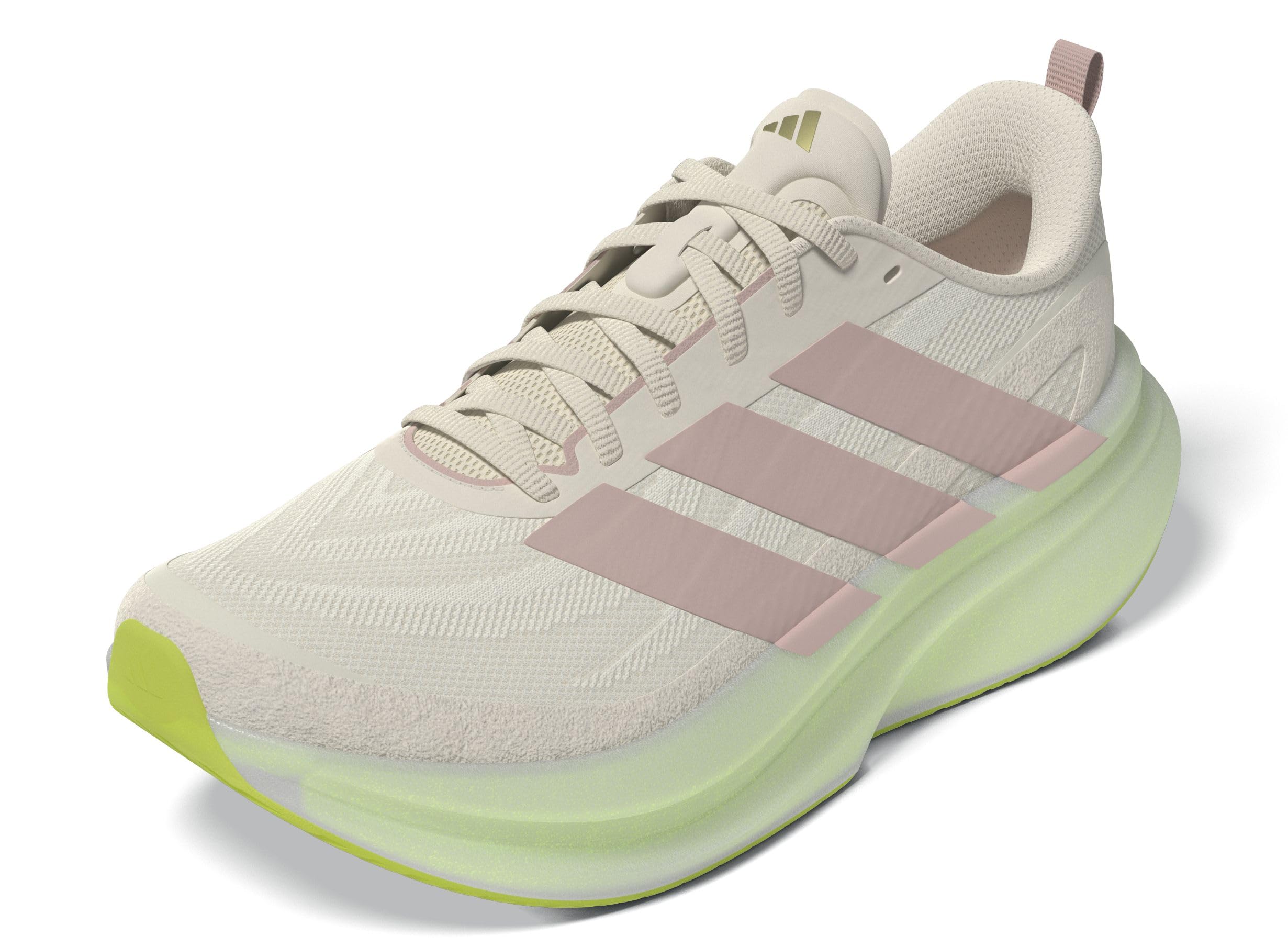 adidas Women's Running Supernova Glide Trainers, Wonwhi/Vappnk/Ivory, Size 8, Women
