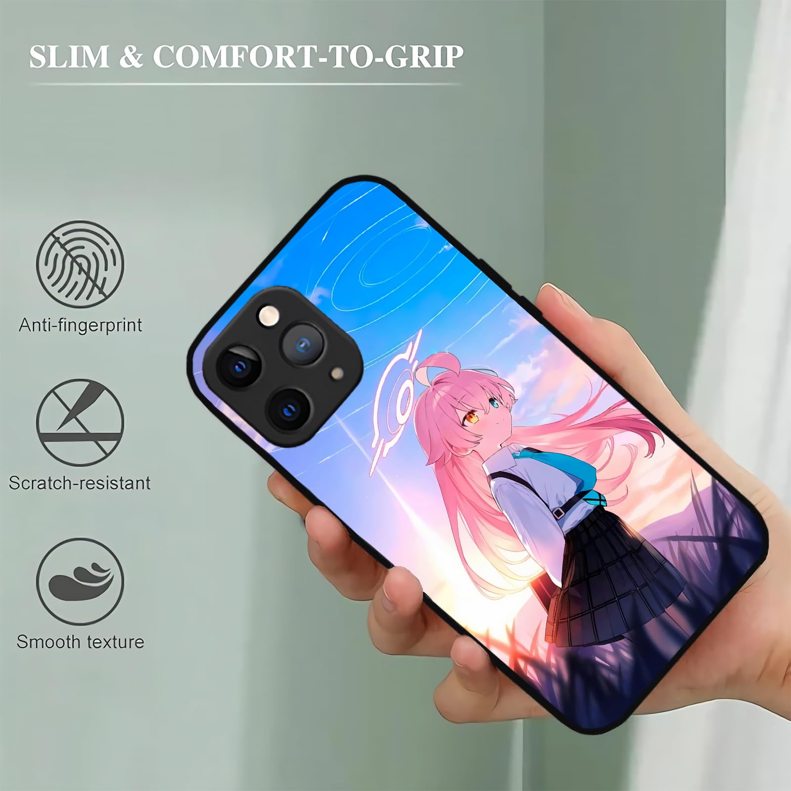 Amazon.co.jp: ゲーム ブルーアーカイブ スマホ ケース iphone14pro