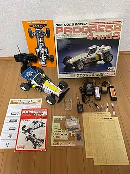 当時物♪プログレス4WS本体 電動RCラジコン京商KYOSHO　ジャンク品 Yahoo!オークション -「京商プログレス」の落札相場・落札価格